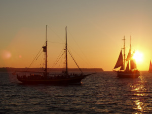 Sunset thalassa