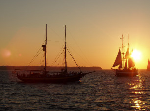 Sunset thalassa